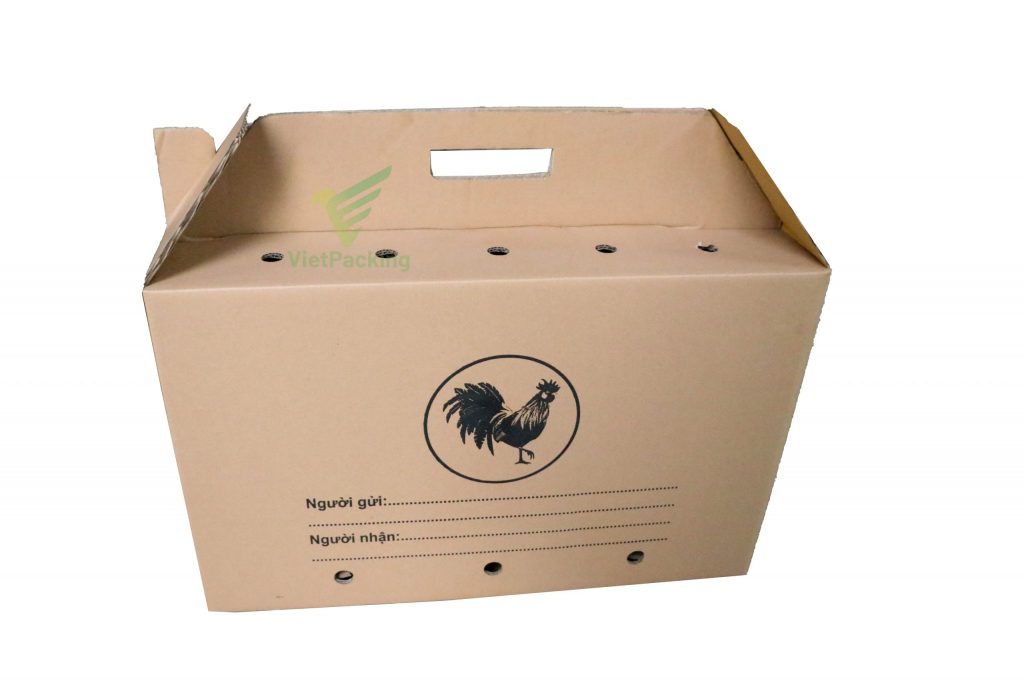 thùng carton bế lỗ