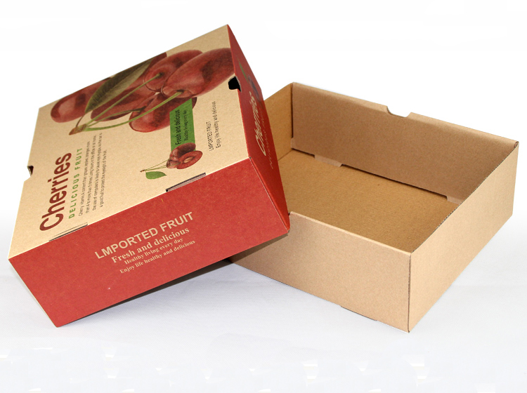 thùng carton đựng trái cây