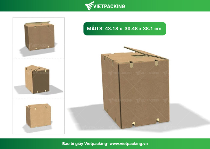 thùng carton đựng trái cây
