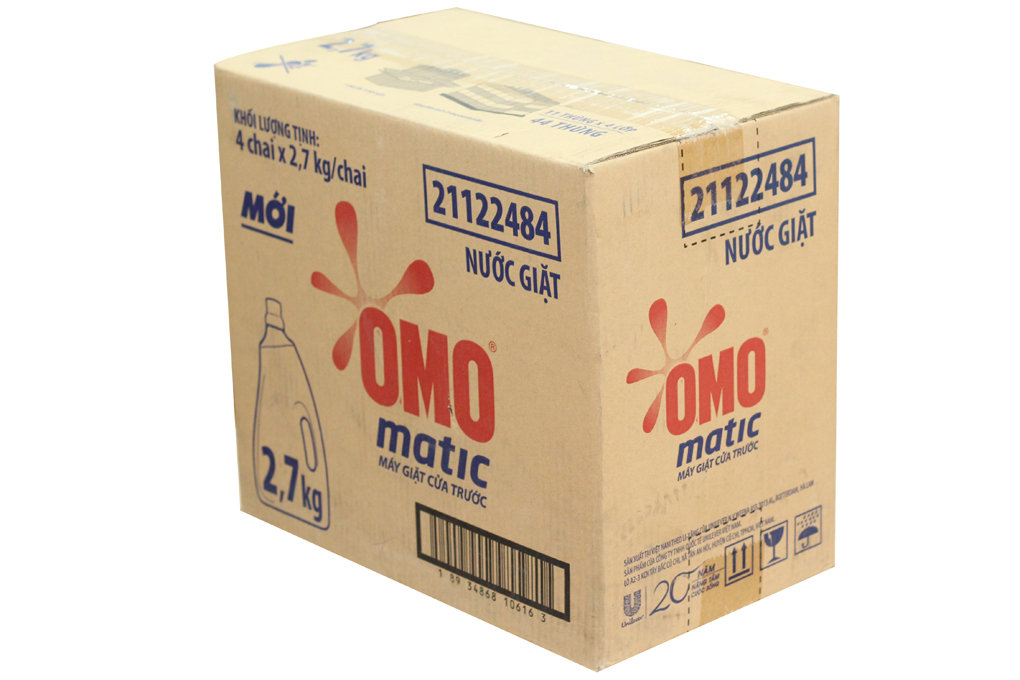 Thùng carton đựng nước giặt