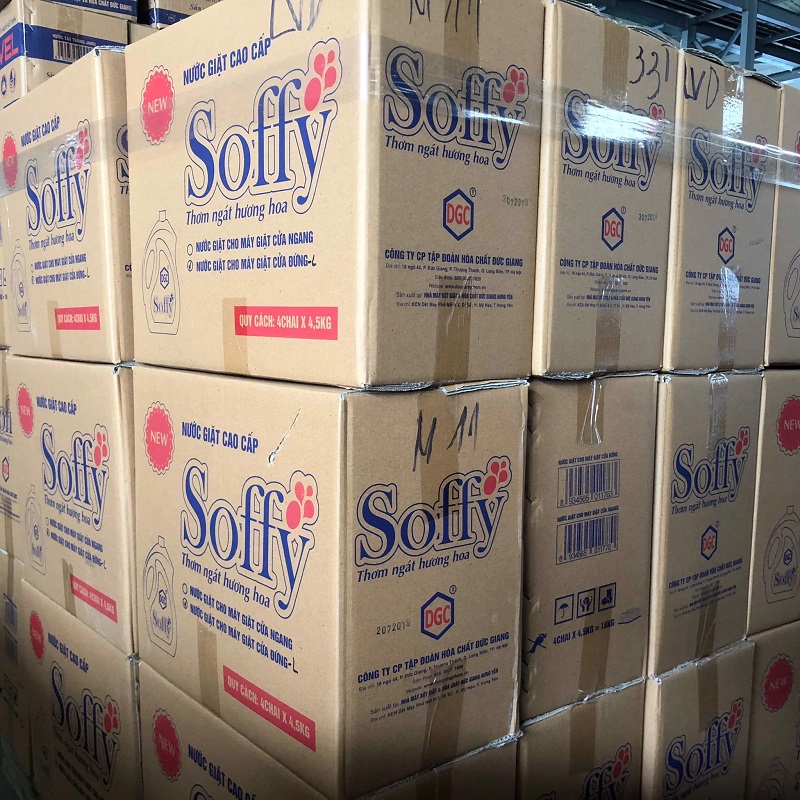Thùng carton đựng nước giặt