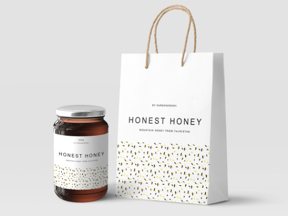 túi giấy đựng mật ong