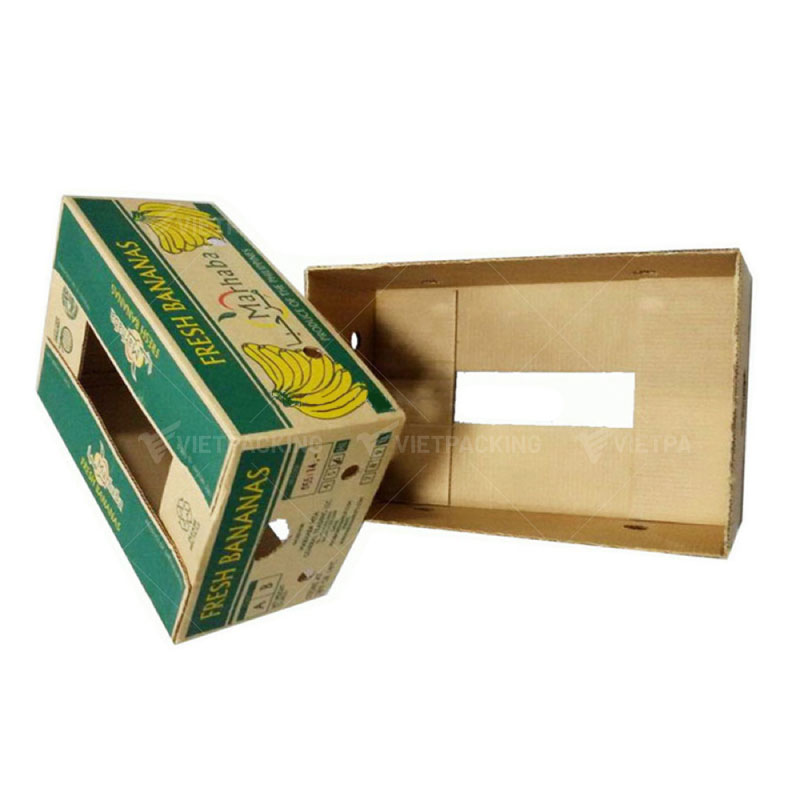 thùng carton đựng chuối