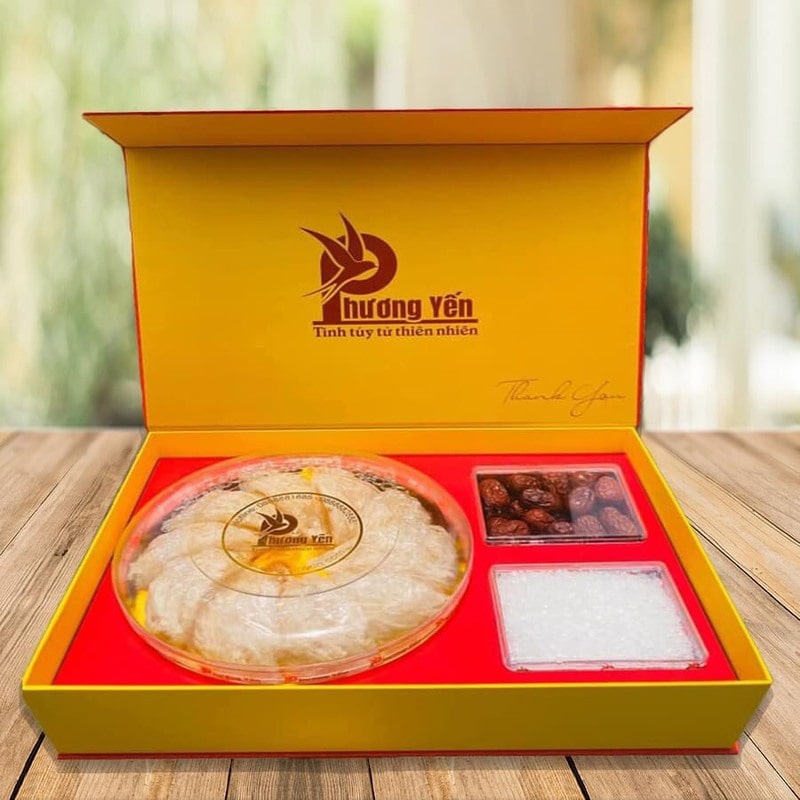 Hộp giấy đựng yến