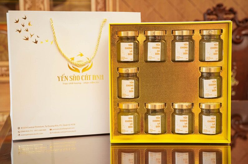Hộp giấy đựng yến hũ