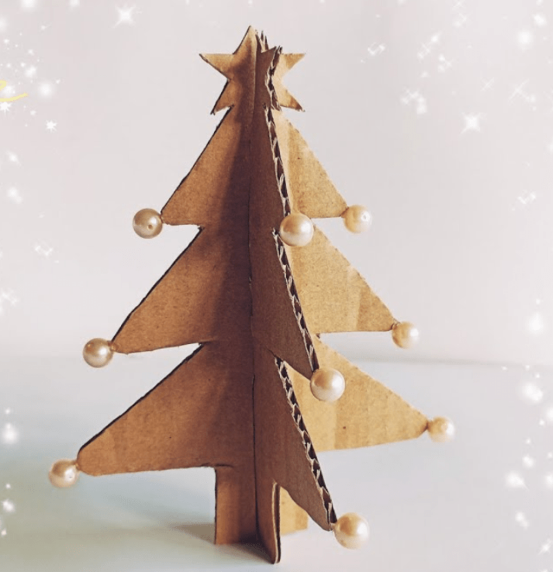 cách làm cây thông noel bằng bìa carton cách làm cây thông noel bằng giấy màu