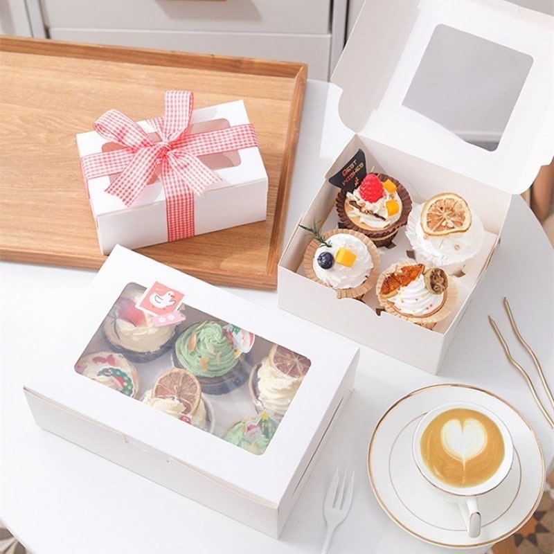 hộp giấy kraft vuông