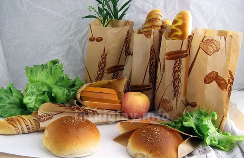 túi giấy đựng bánh mì giấy bánh mì