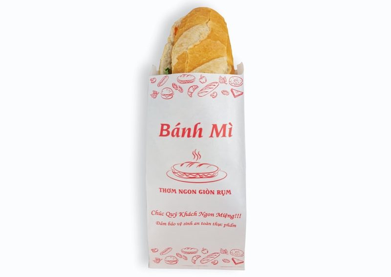túi giấy đựng bánh mì bao đựng bánh mì
