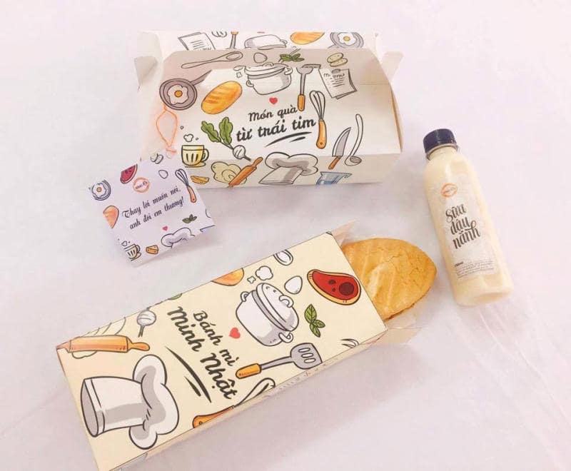 túi giấy đựng bánh bao giấy đựng bánh mì