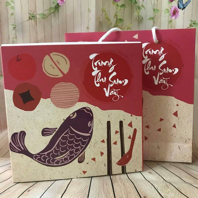 túi giấy đựng bánh