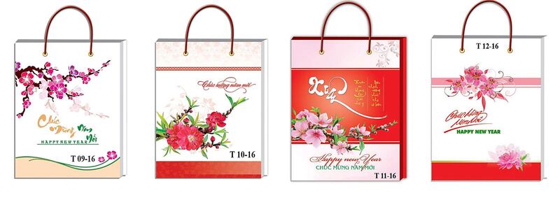 túi giấy đựng lịch để bàn