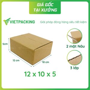 Hộp carton 12x10x5