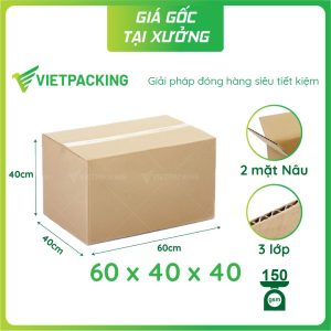 Thùng carton 60x40x40